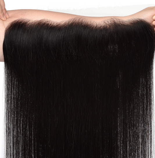 13x6 HD lace Frontal raw hair bone straight